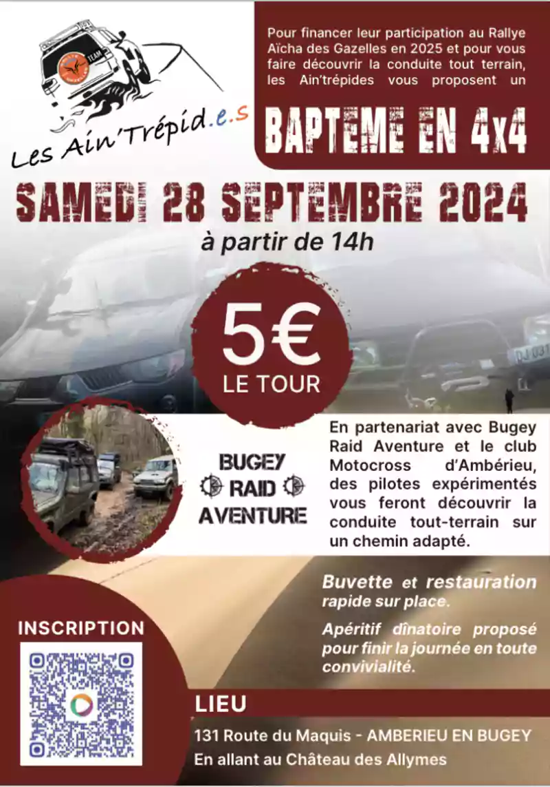 Event baptême 4x4